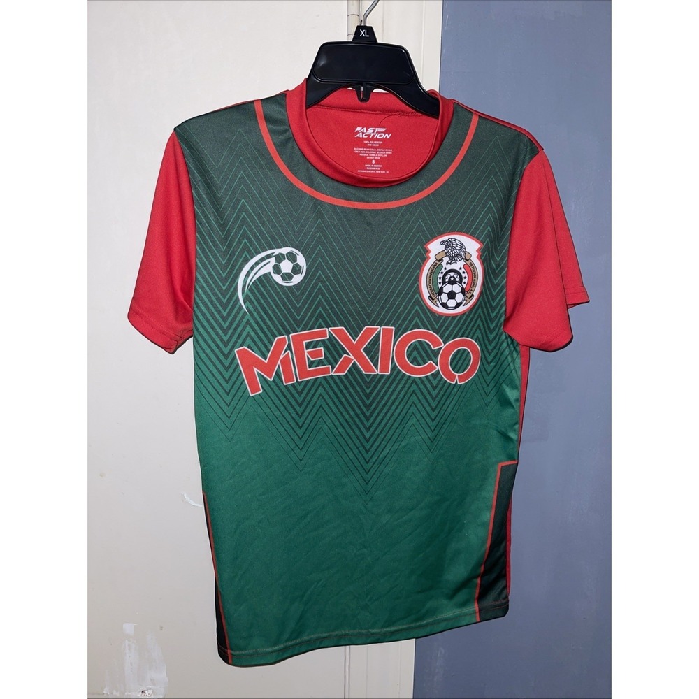 Fast Action Mexico Soccer Jersey Size S Football Futbol